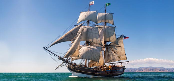 Lady Washington Scheduled to Sail Into to Coos Bay in October!