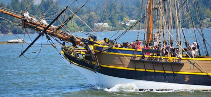 Lady Washington Sets Sail for Coos Bay April 11th – 17th!