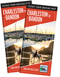 charleston to bandon tour route