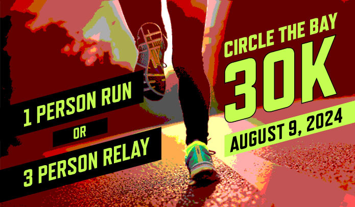 Circle the Bay - 30K Running Event in August