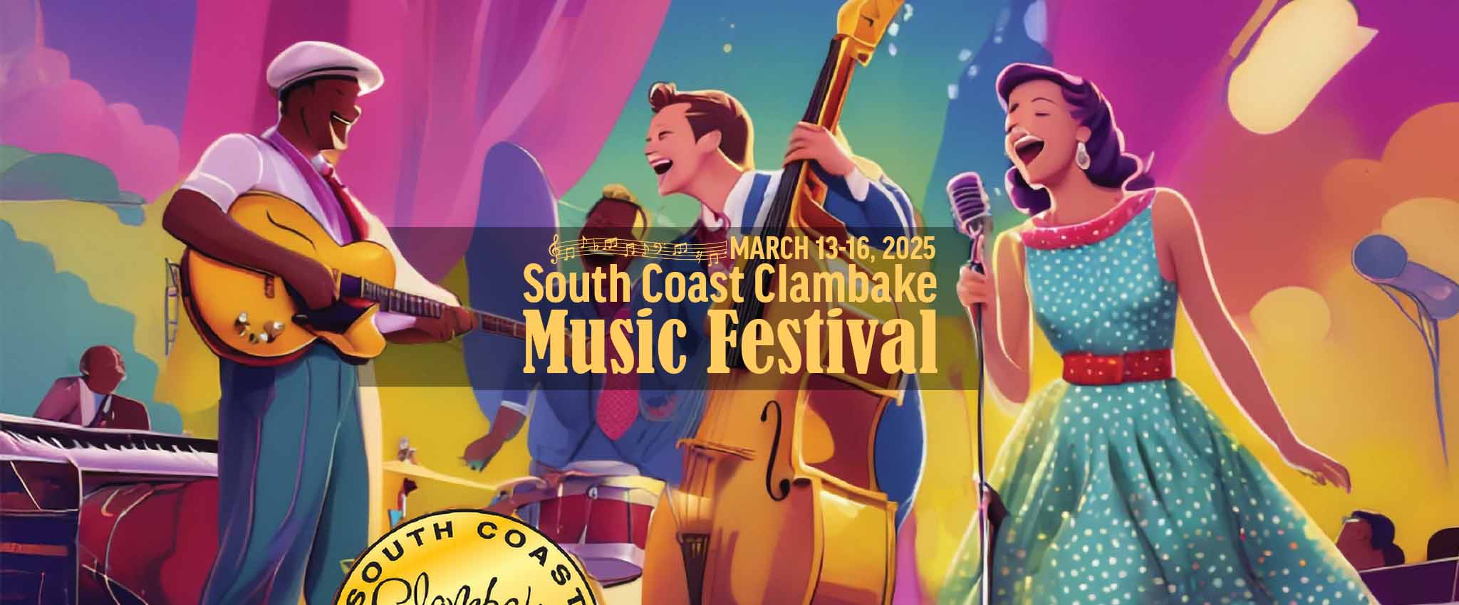 South Coast Clambake Music Festival Logo