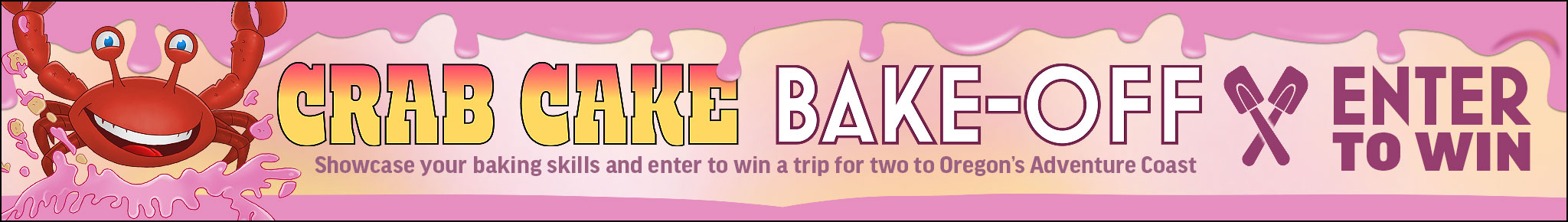 crab bake bake off contest enter to win a trip for two to Oregon's adventure coast