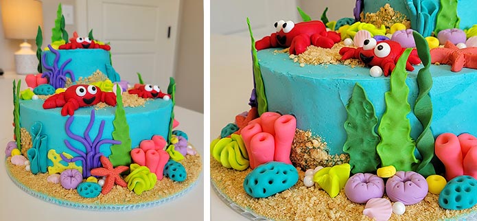 Cake next door - Anyone up for crab 🦀 cake? 😝 It's pure veg | Facebook