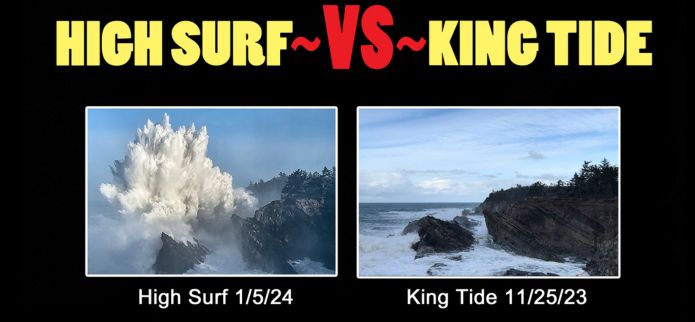 What is the Difference Between High Surf and King Tides? 