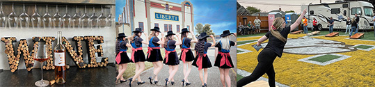 Sip N Stroll, Opry and Cornhole!