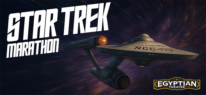 Star Trek Marathon with original Enterprise Ship