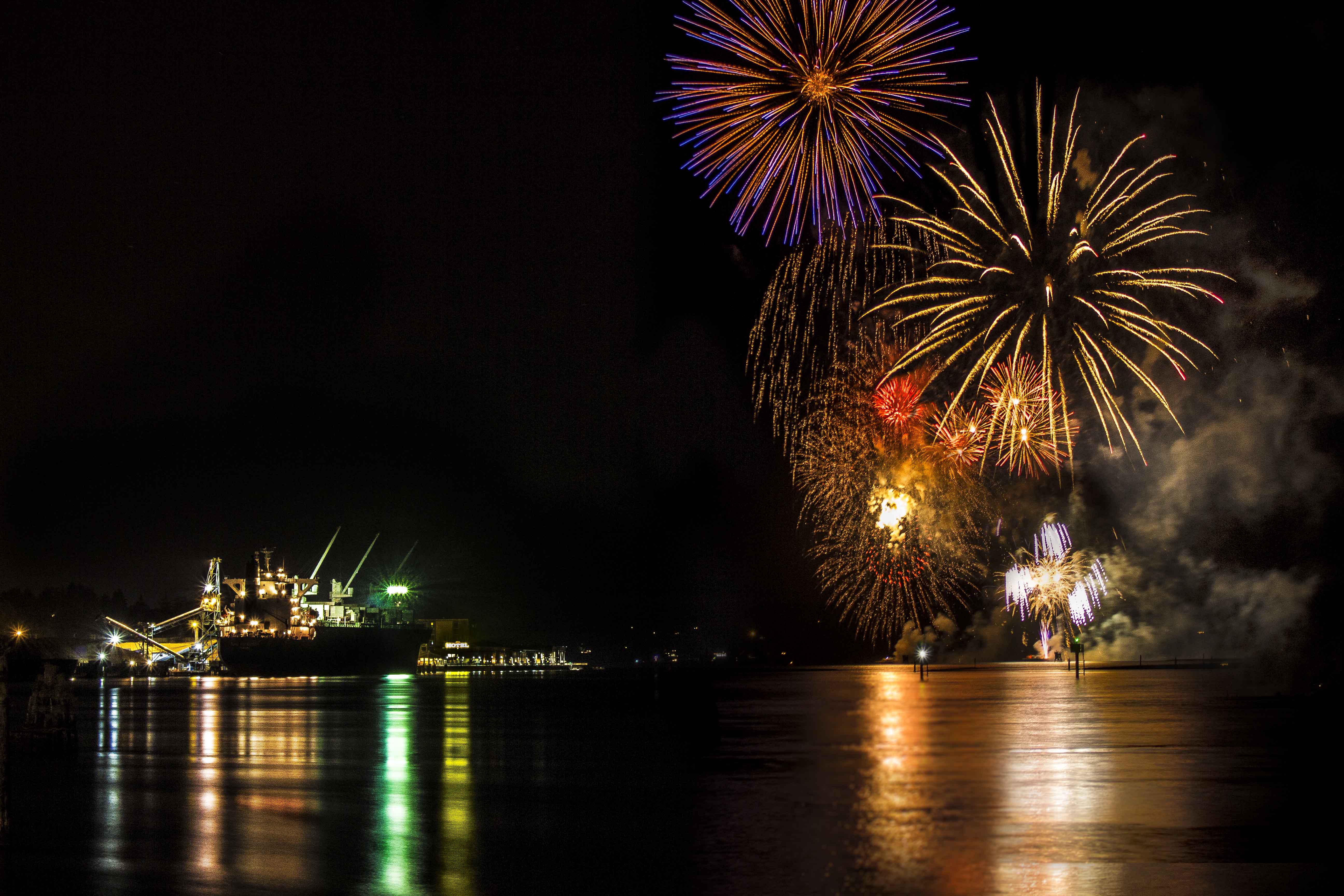 Bay Area Fireworks Extravaganza on Oregon's Adventure Coast Oregon's